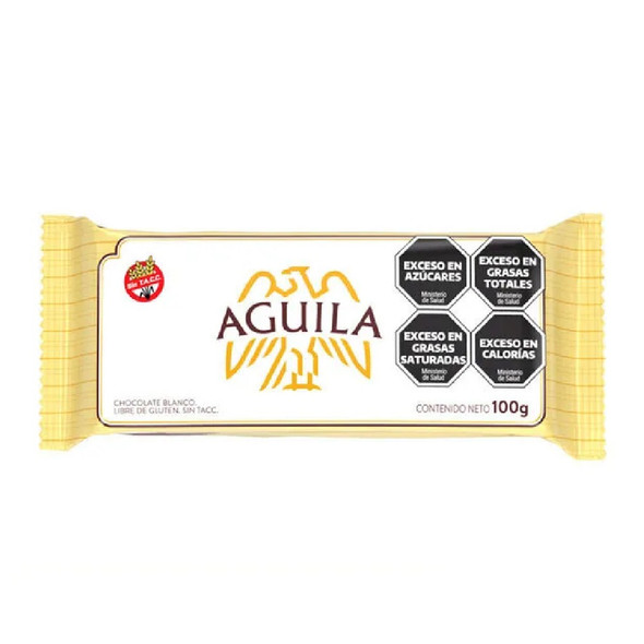 Águila White Chocolate Bar, 100 g / 3.5 oz bar