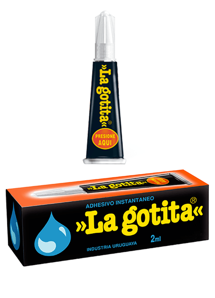 La Gotita Instant Glue General Purpose Fast-Drying Liquid Transparent, 2 ml