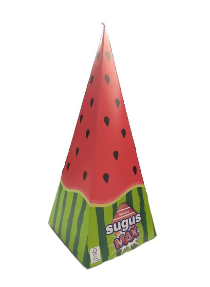 Sugus Chewable Candies Watermelon Flavor - Gluten-Free , 112.5 g / 3.96 oz (box of 15)