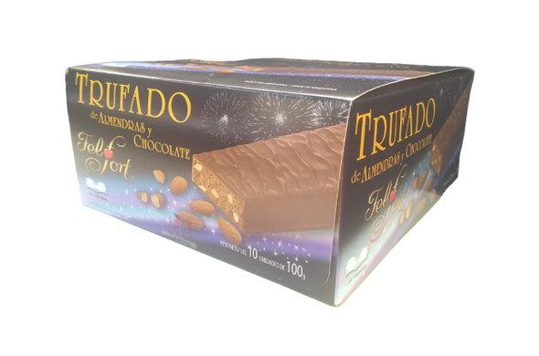 FelFort Trufado de Almendras y Chocolate Truffle with Almonds and Chocolate, 1 k / 35.27 oz (10 unit)