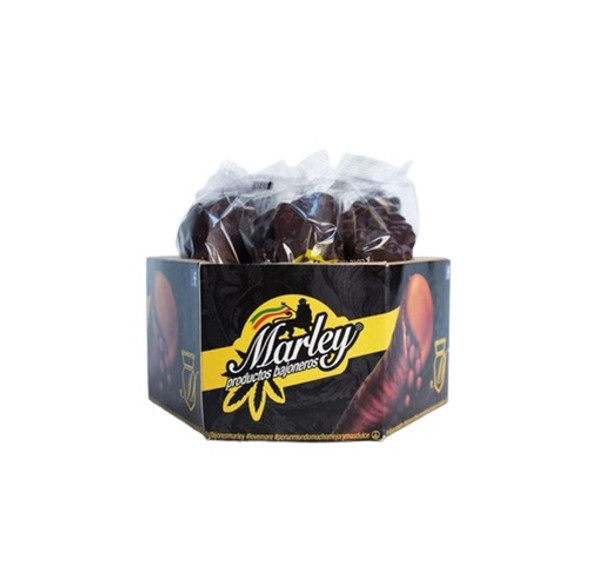 Marley  Conos Negros Cucurucho Wafer Cone Cookies with Chocolate Coating & Dulce de Leche Filling, 95 g / 3.35 oz (box of 7)