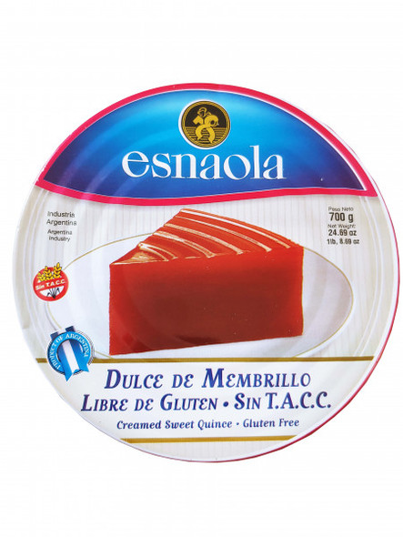 Esnaola Dulce de Membrillo Classic Quince Jelly, 700 g / 1.54 lb can