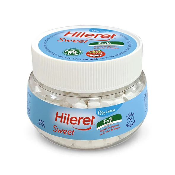 Hileret Sweet Forte Sweetener Tablets for Hot & Cold Food or Drinks (350 units)
