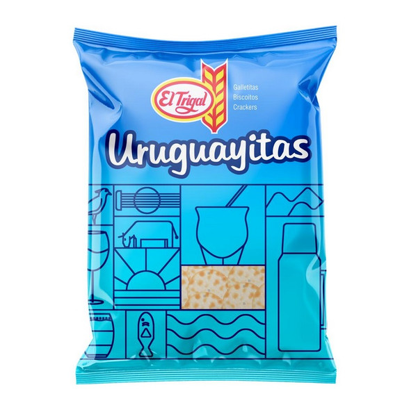 La Celestina Galletas Malteadas Bizcochitos Crackers El Trigal, 350 g / 12.34 oz ea