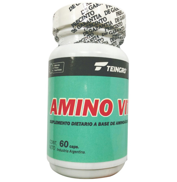 Teingro Suplemento Dietario Amino Vital Amino Acids, Vitamins & Minerals for Psychophysical Performance (60 count) Teingro Suplemento Dietario Amino Vital Amino Acids, Vitamins & Minerals for Psychophysical Performance (60 count)