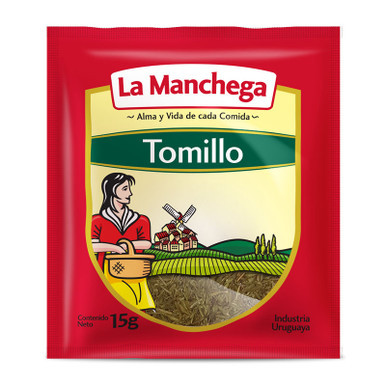 La Manchega  Condimento Tomillo Thyme Seasoning, 15 g / 0.52 oz (pack de 3)
