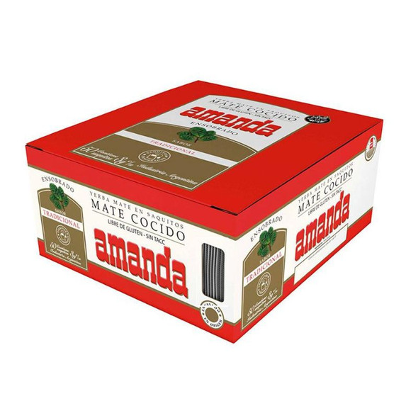 Amanda Mate Cocido Sin Ensobrar Yerba Mate In Bags (box of 50 bags)