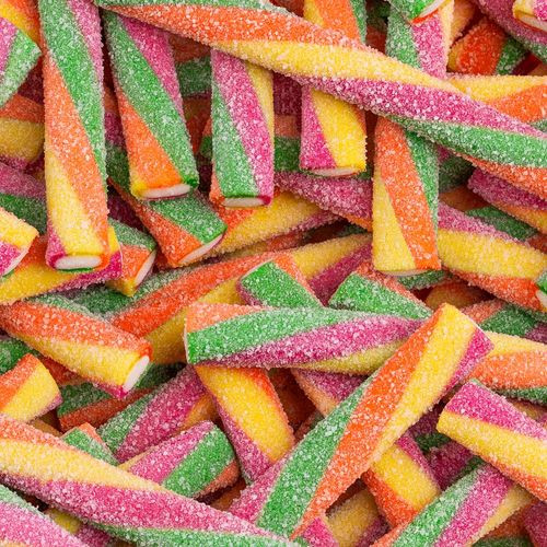 Fini Regaliz Tubos Ácidos Frutas Silvestres Sour Candy Tubes Wild Fruits Flavored Classic Licorice Candies, 240 g / 8.46 oz bag