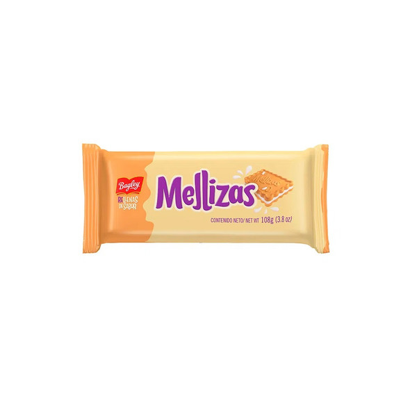 Mellizas Sweet Cookies w/ Lemon Flavored Cream Filling, 324 g / 11.4 oz tripack