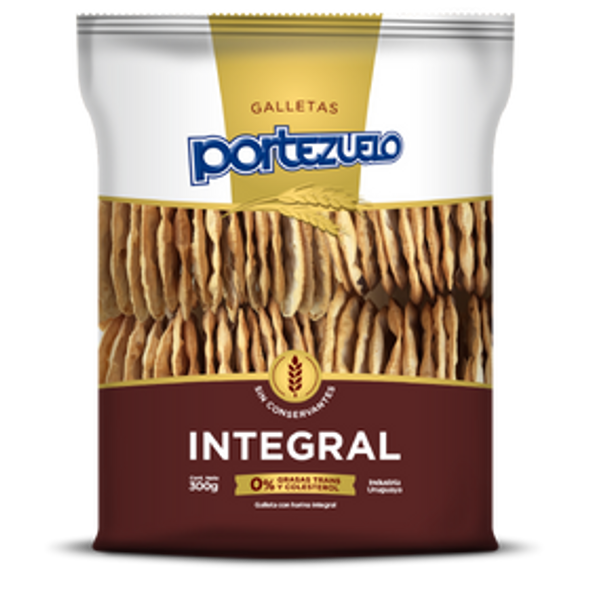 Portezuelo Galletas Integrales Classic Crackers Thin & Crunch Cookies from Uruguay, 300 g / 10.5 oz