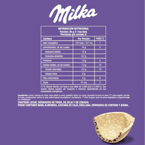 Milka White Chocolate Easter Egg with Oreo Cookie Pieces, 156 g / 5.50 oz