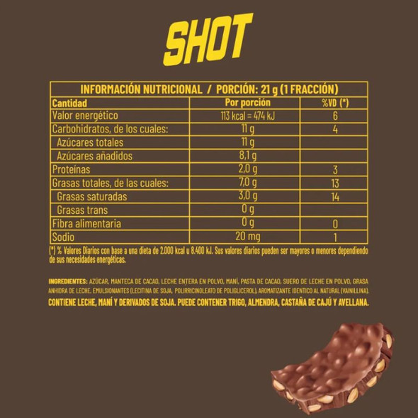 Shot Milk Chocolate Easter Egg with Peanuts, 210 g / 7.40 oz