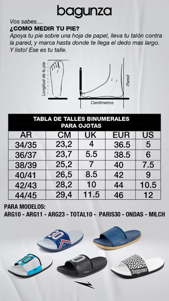 Bagunza Violet Sandals Flip Flops ARG10 Ojotas Chancletas Sandalias Selección Argentina, Selección Nacional 