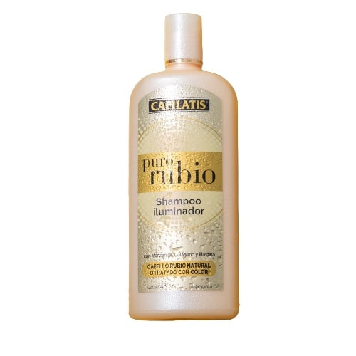Capilatis Brightening Shampoo Pure Blonde Line Línea Puro Rubio con Manzanilla, 420 ml / 14.20 fl oz