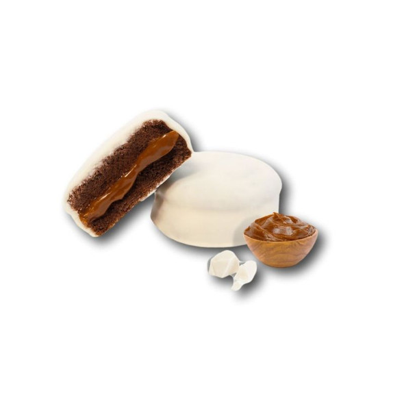 Sierra de Minas Legendary White Chocolate Alfajor Alfajor de Chocolate Blanco Legendario, 65 g / 2.29 oz (pack de 6)