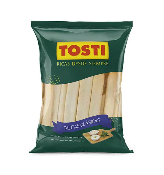 Tosti Classic Tostitas Salty Biscuit Snack Cracker Talitas Clásicas, 100 g / 3.52 oz (pack of 3)