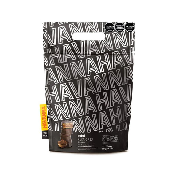 Havanna Mini Alfajores Semi-bitter Chocolate with Dulce de Leche, 475 g / 16.76 oz