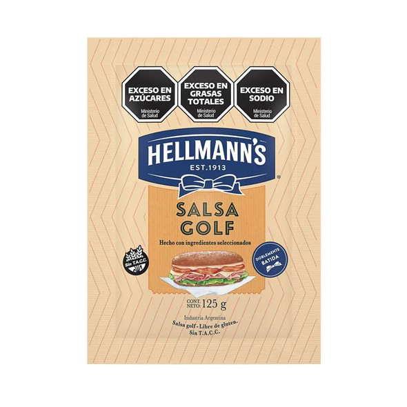 Hellmann's Original Salsa Golf Sauce, 125 g / 4.40 oz