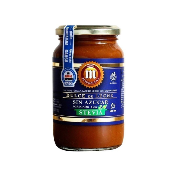 Doña Magdalena Dulce de Leche Sweetened with Stevia Gluten Free, 400 g / 14.1 oz