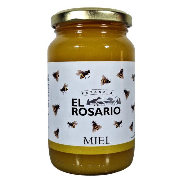 Estancia El Rosario Traditional Honey - Pure and Natural, 500 g / 17.63 oz