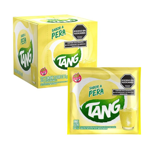 Jugo Tang Pera Powdered Juice Pear Flavor, 15 g /  0.50 oz (box of 20)