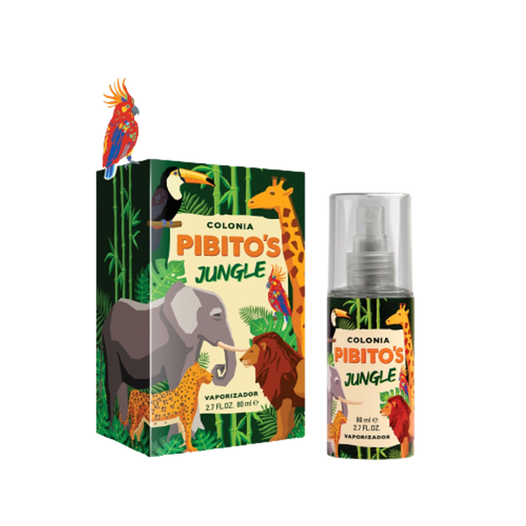 Pibito's Cologne Colonia Pibito's Jungle con Vaporizador, 80 ml / 2.7 oz