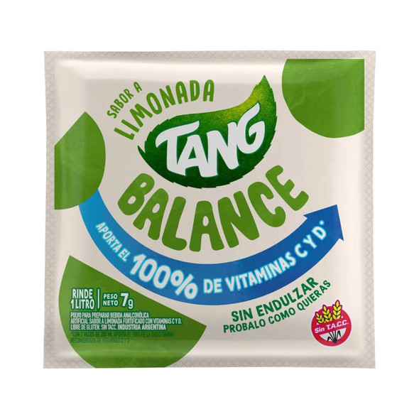 Jugo Tang Lemonade Balance Mix - Refreshing Flavor Lemon Flavor Limonada Balance, 7 g / 0.24 oz (box of 20)