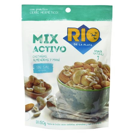 Río De La Plata Mix Activo Sin Sal, 150 g / 5.29 oz