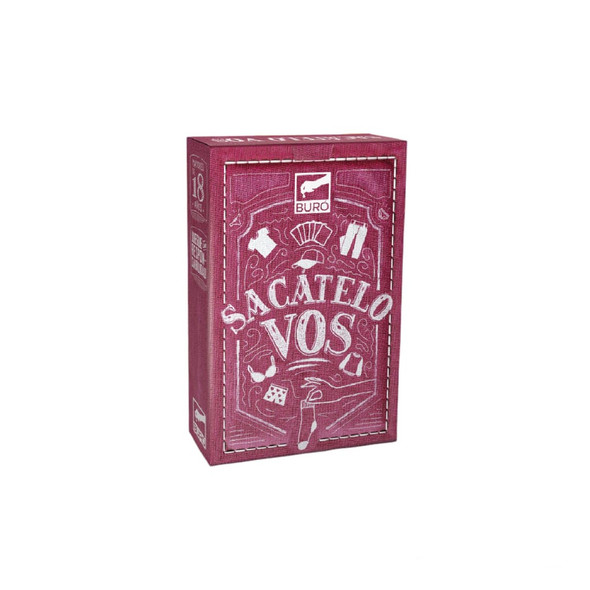 Sacatelo Vos Card Game for Adults by Buró (Spanish)