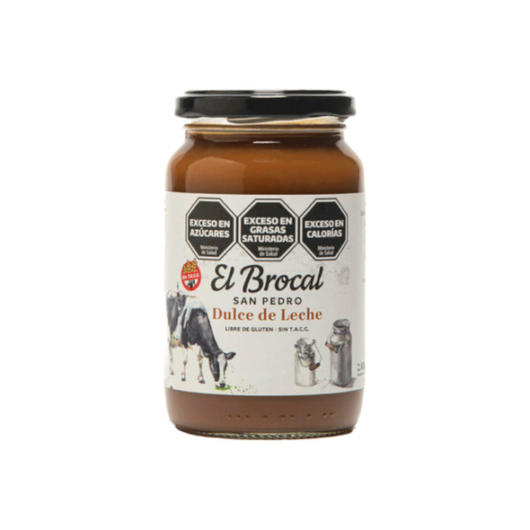 El Brocal de San Pedro Dulce de Leche Classic Creamy Milk Confiture Dulce de Leche Gluten Free, 450 g / 15.87 oz