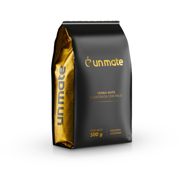 Un Mate Premium Yerba Mate with Vitamins & Energizing Effect - Smooth and Lasting Flavor, 500 g / 1.1 lb