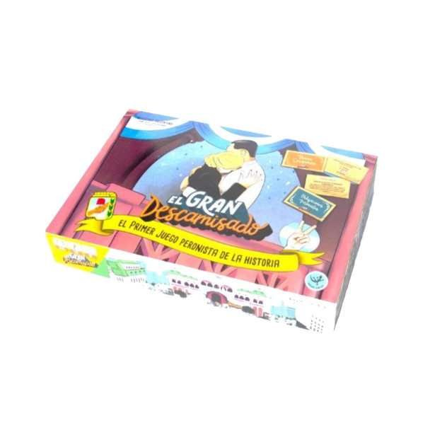 El Gran Descamisado Strategy Board Game General Culture Consensus Chance & Mental Agility: El Primer Juego Peronista de la Historia by Angiru Juegos