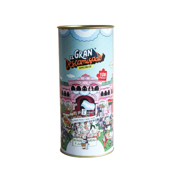 El Gran Descamisado Puzzle: 108 Pieces Rompecabezas by Angiru Juegos