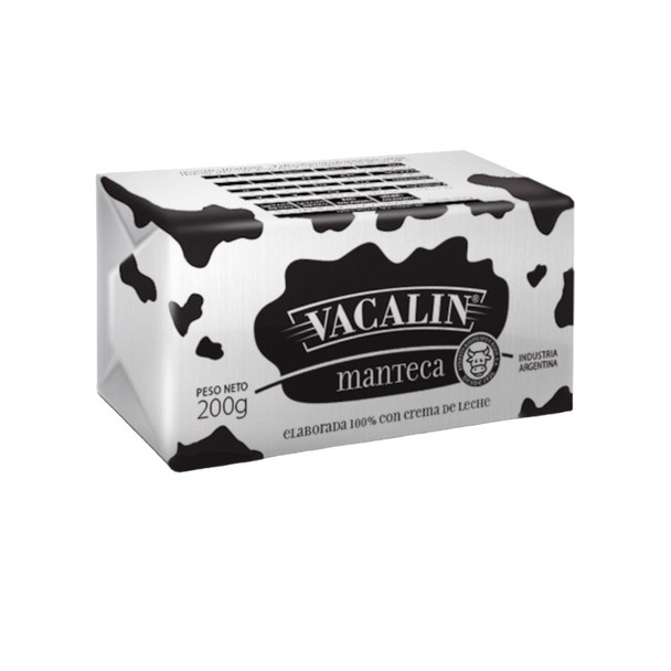 Vacalín Manteca Clásica Classic Butter, 200 g / 7.05 oz (pack of 3)