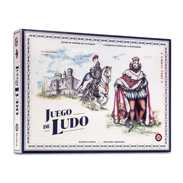 Ruibal Ludo Board Game Classic Strategy Board Juego De Mesa Familiar Ludo (Spanish)