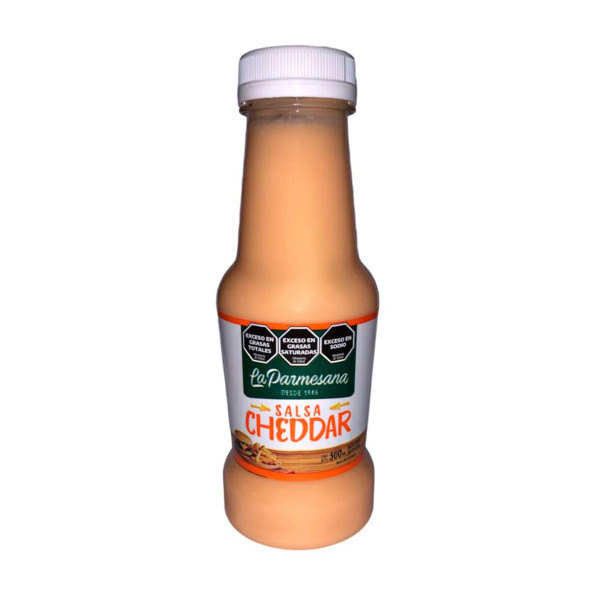 La Parmesana Cheddar Cheese Sauce Salsa Queso Cheddar, 300 g / 10.6 oz