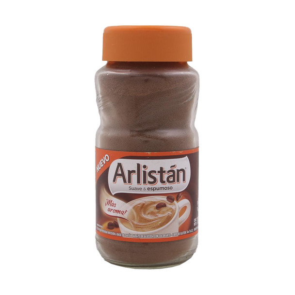 Arlistán Café Instantáneo Suave Y Espumoso Instant Soft Coffee, Gluten Free 100 g / 3.52 oz