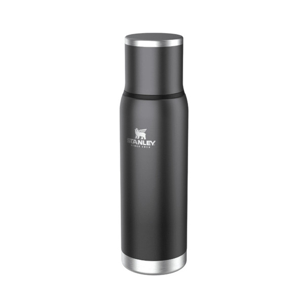 Stanley Adventure To-Go Charcoal Thermos with Push-Button Lid, 1 L / 33.81 fl oz Capacity