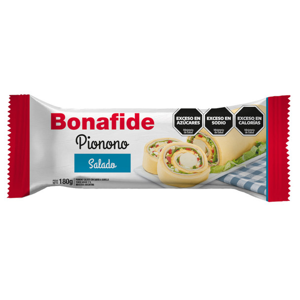 Bonafide Pionono Salado Classic Argentinian Perfect For Desserts, Dulce De Leche Roll & Salty Food, 180 g / 6.4 oz