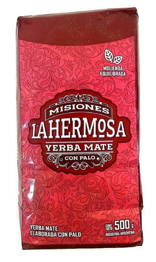 Misiones La Hermosa Yerba Mate con Palo, 500 g / 1.1 lb