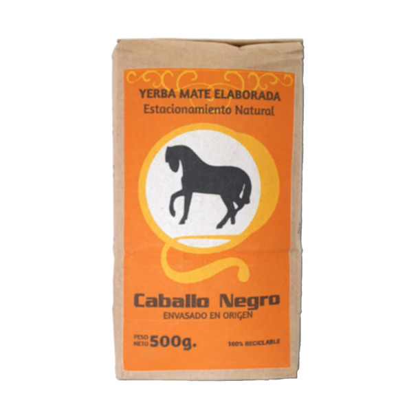 Caballo Negro Yerba Mate Natural Aging Process, Origin Packed, 500 g / 17.64 oz
