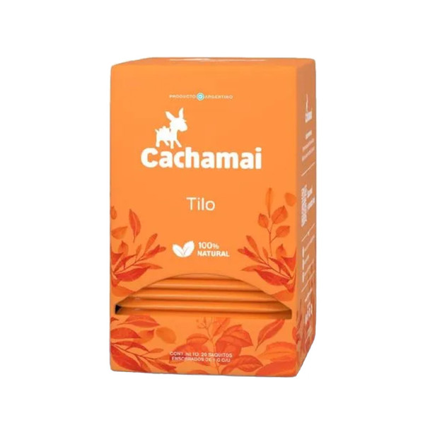 Cachamai Té de Tilo Linden In Tea Bags (box of 20 bags)