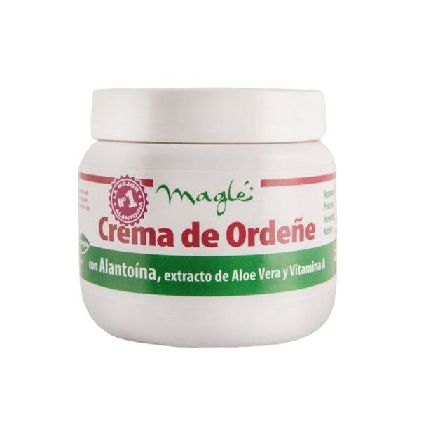 Magle Crema de Ordeñe con Alantoína Extracto de Aloe Vera y Vitamina A, 240 g / 8.46 oz