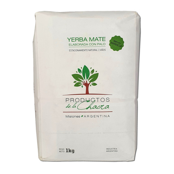 Productos de la Chacra Yerba Mate Method Barbacuá, 1 kg / 35.2 oz