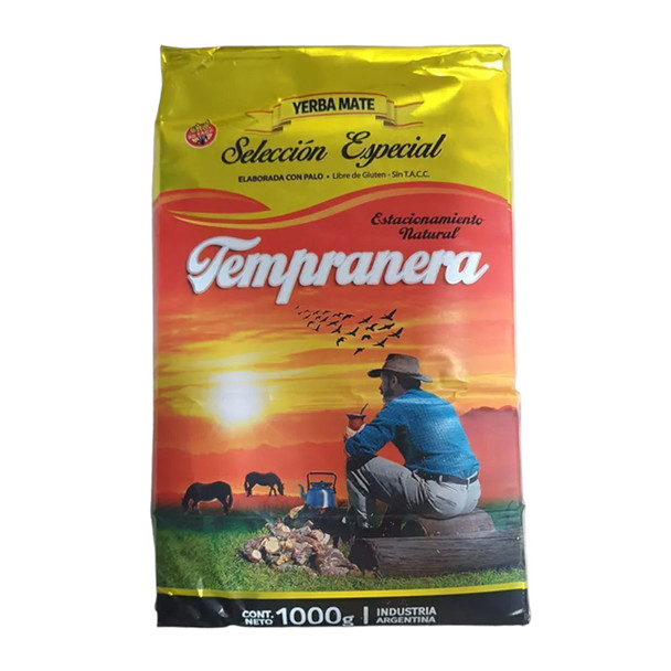 Tempranera Yerba Mate Special Selection, Gluten-Free, 1 kg / 35.2 oz