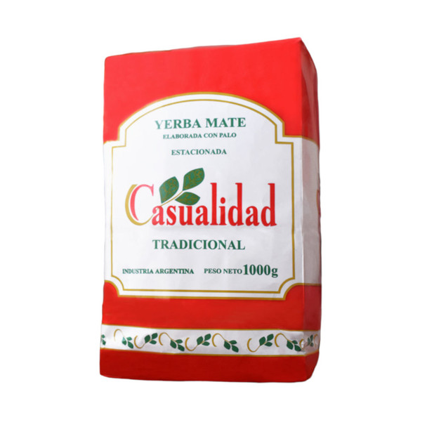 Casualidad Yerba Mate Traditional Palo Blend, 1 kg / 35.2 oz