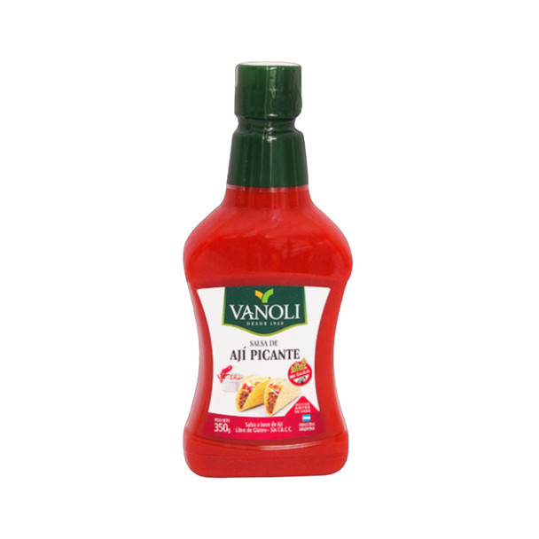 Vanoli Spicy Chili Sauce Ají Picante, 350 g / 12.3 oz