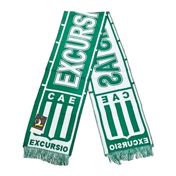 Excursionistas Scarf Green & White Soft Scarf  CAE Design Excursio