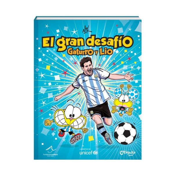El Gran Desafío: Gaturro y Lio Illustrated Book for Children by Nik - Editorial Catapulta (Spanish)