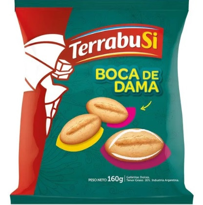 Galletitas Boca de Dama Sweet Classic Argentinian Cookies, 160 g / 5.6 oz (pack of 3)